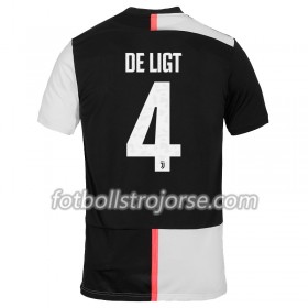 Juventus Matchtröjor Matthijs de Ligt 4 Hemma Fotbollströja 2019-2020